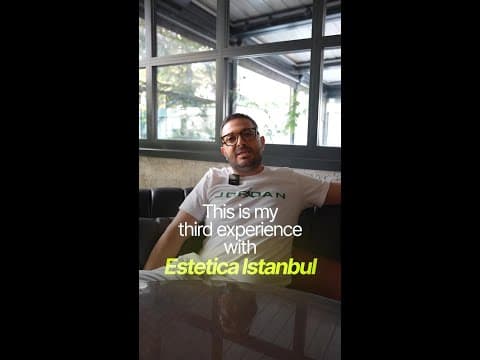 Antonio's Full Transformation in Istanbul — Hair Transplant, Blepharoplasty & Rhinoplasty