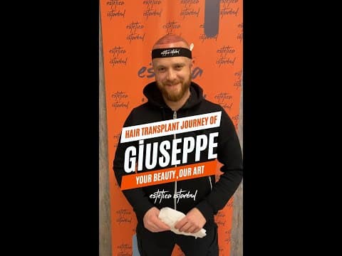 Giuseppe's Hair Transplant in Istanbul — Italian Patient Review