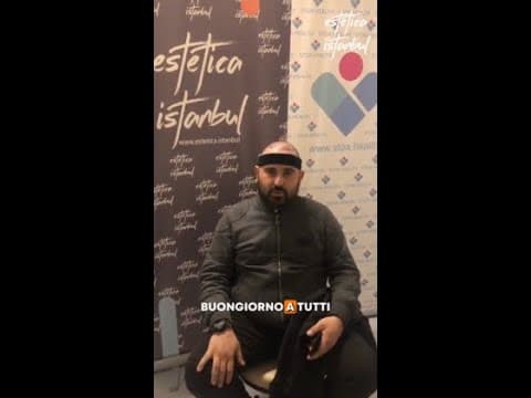 Italian Patient — Hair Transplant Review in Istanbul