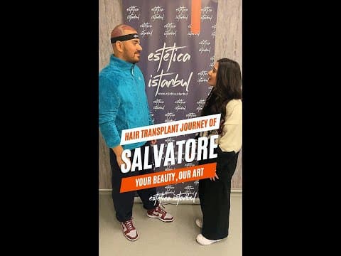Salvo's Hair Transplant in Istanbul — Italian Patient Review